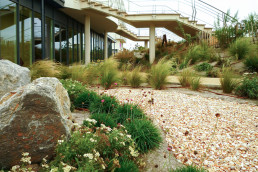 Jardin de bord de mer Saint BREVIN Casino Atelier-DLV Architecte Paysagiste concepteur jardins terrasses rooftop parcs